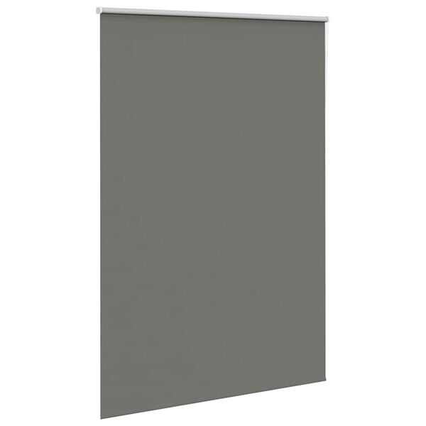 vidaXL Roller Blind Grey 100% Polyester 57.1 x 82.7 in Rollable