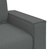 vidaXL 3-Seater Sofa Dark Grey 86.6"x30.7"x33.1" Fabric