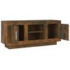 vidaXL TV Stand Smoked Oak 40.2"x13.8"x17.7" Engineered Wood