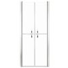 vidaXL Shower Door Clear ESG 29.9"x74.8"