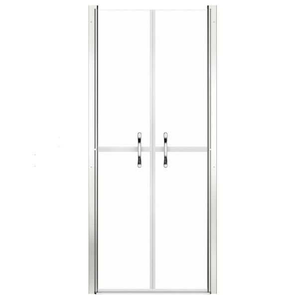 vidaXL Shower Door Clear ESG 29.9"x74.8"
