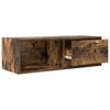 vidaXL TV Cabinet Smoked Oak Engineered Wood Medium TV Cabinet