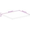 vidaXL Table Top 23.6"x19.7"x1" Rectangular Solid Wood Reclaimed
