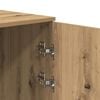 vidaXL Storage Cabinet Artisan oak Engineered wood Compact