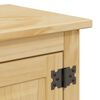 vidaXL Bathroom Wall Cabinet Honey wax finish