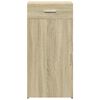 vidaXL Sideboard Sonoma Oak Engineered Wood Sideboard Rectangular
