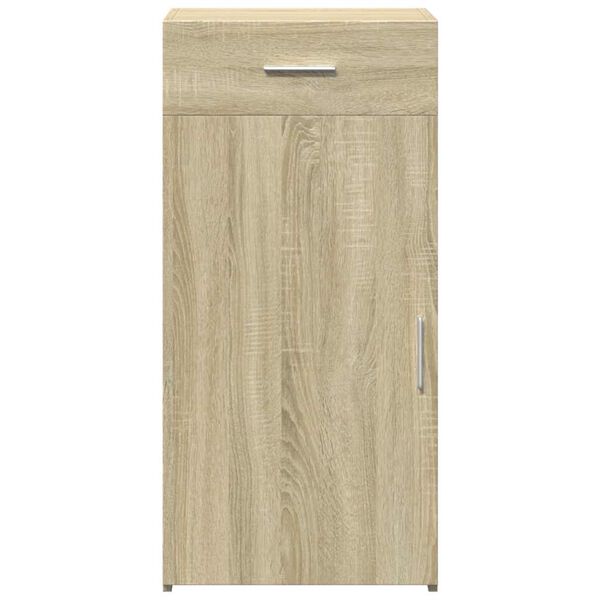 vidaXL Sideboard Sonoma Oak Engineered Wood Sideboard Rectangular