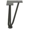 vidaXL Hairpin Table Leg Anthracite Solid powder-coated steel