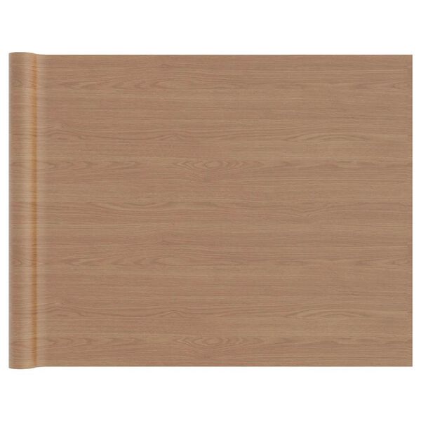 vidaXL Self-adhesive Furniture Film Light Oak 196.9x35.4" PVC