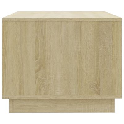 vidaXL Coffee Table Sonoma Oak 40.4"x21.7"x17.3" Engineered Wood