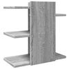 vidaXL Desk Organiser Grey Sonoma 16.5x8.5x16.5" Engineered wood