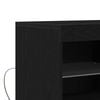 vidaXL Sideboard Black 81 x 37 x 67 cm Engineered wood