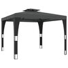 vidaXL Gazebo Anthracite Powder-coated steel Large