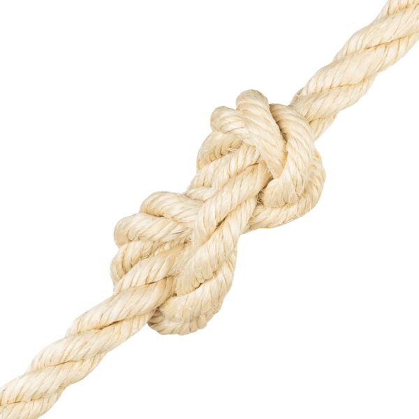 vidaXL Rope 100% Sisal 0.63 " 82.0 '