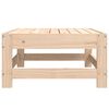 vidaXL Garden Footstool Natural Wood Solid Pine Wood Medium Modular