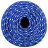 vidaXL Boat Rope Blue 0.39 " 328.1 ' Polypropylene