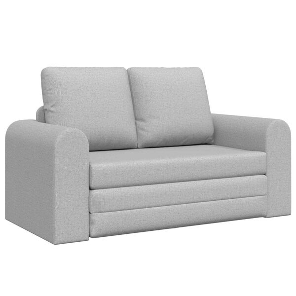 vidaXL Sofa Bed Cloud Grey 58.27 x 27.95 x 32.68 in Fabric