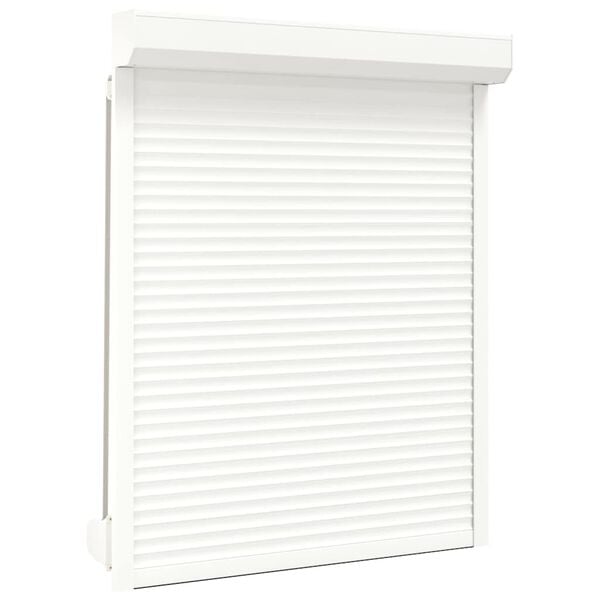 vidaXL Roller Shutter Aluminium 47.2x59.1" White