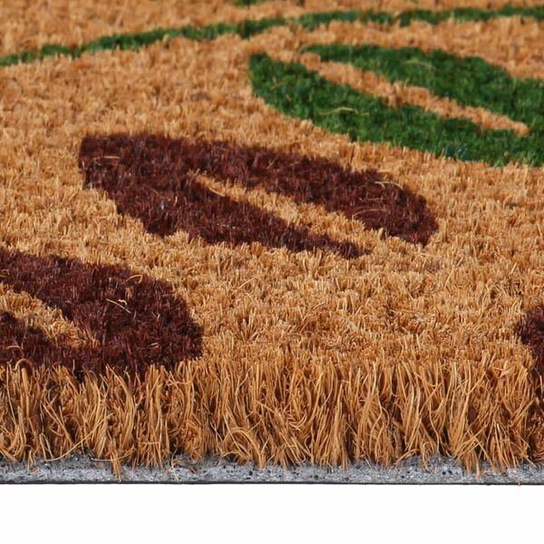 vidaXL Door Mat Natural Coir Small Durable Doormat Rectangular