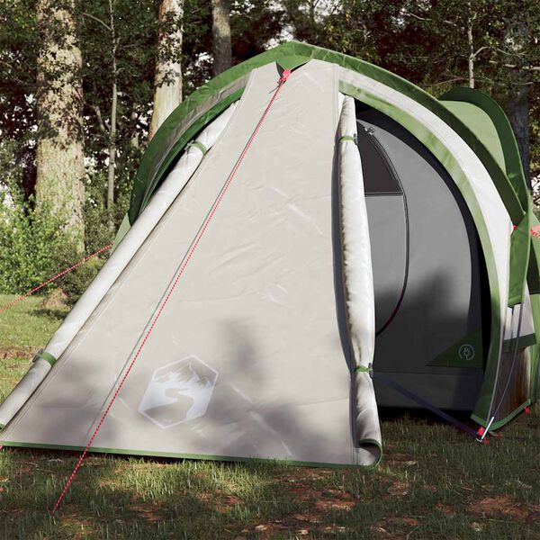 vidaXL Camping Tent Dome 2-Person Green Waterproof