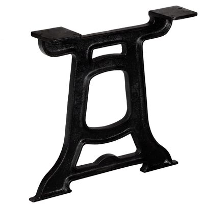vidaXL Coffee Table Legs 2 pcs Y-Frame Cast Iron