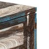 vidaXL Console Table Mixed wood tones Solid Acacia wood Standard