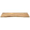 vidaXL Desk Top Natural wood color Solid rough mango wood