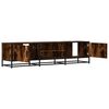 vidaXL TV Cabinet Smoked Oak Engineered wood Medium TV Cabinet