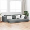 vidaXL Sofa Bed Dark Grey 96.46 x 30.71 x 30.31 in Fabric