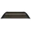 vidaXL Door Canopy Black Polycarbonate, ABS, Aluminum 39.4 x 29.5 in