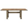 vidaXL Dining Set Brown PE rattan Large Durable Outdoor Dining Set