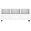 vidaXL TV Cabinet White Engineered Wood Medium TV Cabinet Rectangular