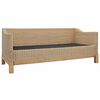 vidaXL Sofa Natural Natural rattan Large Removable Covers