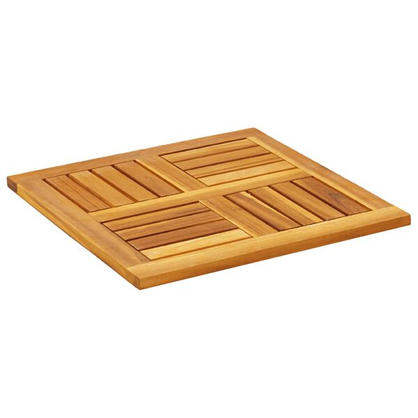 vidaXL Table Top Natural Solid acacia wood Small Durable Table Top
