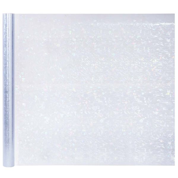 vidaXL Window Film Set of 5 Frosted 3D Rainbow PVC Small Pattern