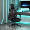vidaXL Gaming Chair Black and Grey