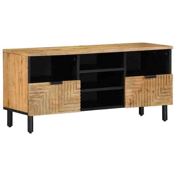 vidaXL TV Cabinet Mango desert brown