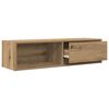 vidaXL TV Cabinet Set of 2 Artisan Oak Engineered Wood TV Cabinet