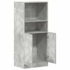 vidaXL Kitchen Cabinet Concrete grey Engineered wood Medium