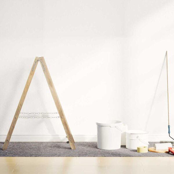 vidaXL Non-slip Painter Fleeces 2 pcs 16.4' 3.06 oz/ft&sup2; Grey