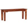 vidaXL Bench 43.3 " Solid Acacia Wood