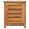 vidaXL Garden Storage Box Warm teak brown