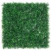 vidaXL Artificial Shrub Leaf Fence Set of 24 Green Polyethylene Medium