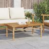 vidaXL Coffee Table Natural Bamboo Bamboo Medium Bamboo Coffee Table