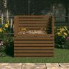 vidaXL Composter Honey brown Solid pine wood 39.4 x 39.4 x 40.2 in