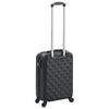 vidaXL Hardcase Trolley Black ABS