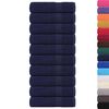 vidaXL Bath Towel Set of 10 Navy Blue 100% Cotton Extra Large