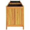 vidaXL Garden Planter Natural Wood Solid Acacia Wood Large Durable