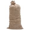 vidaXL Jute Sacks 30 pcs 25.6x53.1" 100% Jute 220 gsm