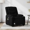 vidaXL Electric Massage Recliner Chair Black